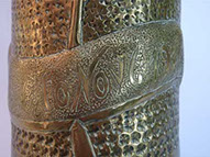 Shell withu pper banner ARGONNE and lower banner OCT.6-NOV. 6 1918