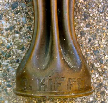 Shell manufactured in 1943- Body fluted. lower band engraved J.Kiffer and personnalized to Tec.Sgt. G. Fletcher 69th.
