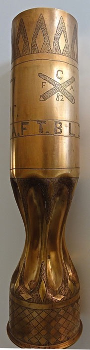 Shell Polar Bears Crossed Cannons, C, 82, F and A, band with FT. BLISS