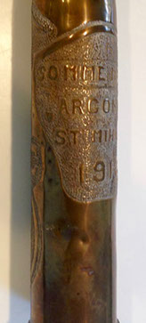 At the back a large medallion with: Somme, Meuse-Argonne, St.Mihiel [battles] and 1918