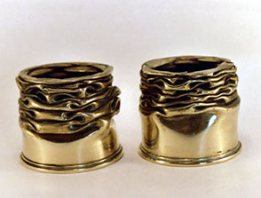 Pair of compressed shells